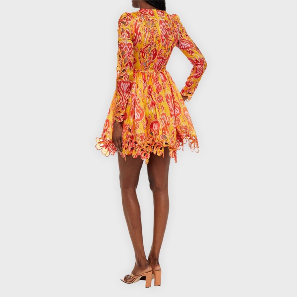 ZIMMERMANN
Brightside Rouleaux cutout embroidered silk-organza mini dress - Picture 3 of 7